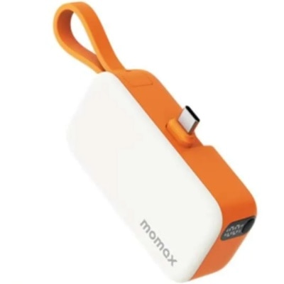 Momax 1-Power Mini 5000mAh 内置可折叠USB-C移动电源 移动电源