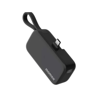 Momax 1-Power Mini 5000mAh 内置可折叠USB-C移动电源 移动电源