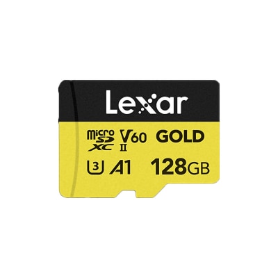 Lexar - Professional GOLD microSDXC V60, UHS-II 記憶卡 128GB
