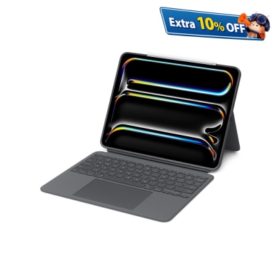 LOGITECH Combo Touch - iPad Pro 13"(M5 & M4) Keyboard Case with Trackpad