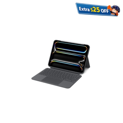LOGITECH 羅技 Combo Touch - iPad Pro 11"(M5 & M4) 鍵盤護殼配備觸控板