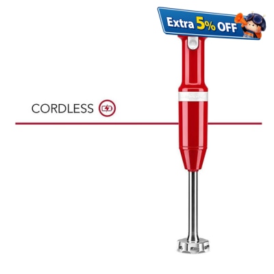 KitchenAid 5KHBBV53GER 无绳变速手持式搅拌机