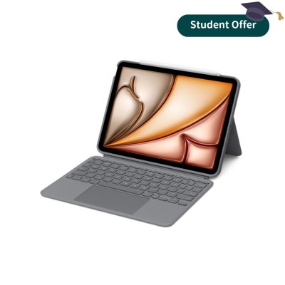 LOGITECH Combo Touch - iPad Air 11"(M3/M2)(2025-2024) Keyboard Case with Trackpad