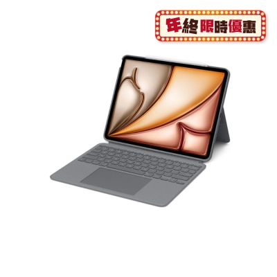 LOGITECH 罗技 Combo Touch - iPad Air 13"(M3/M2)(2025-2024) 键盘护壳配备触摸板