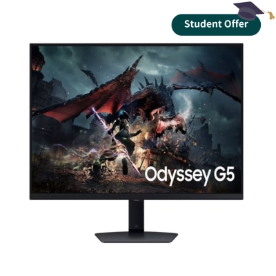 SAMSUNG 三星电子 LS32DG502ECXXK 32" Odyssey G5 180Hz 电竞显示屏