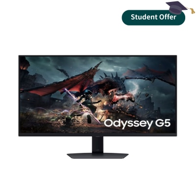 SAMSUNG 三星電子 LS27DG502ECXXK 27" Odyssey G5 180Hz  電競顯示屏
