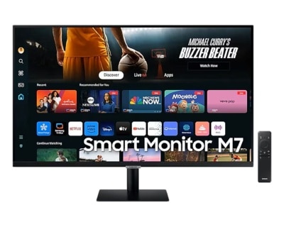 SAMSUNG 三星电子 LS32DM702UCXXK 32" M7 次世代智能显示器 (2024)