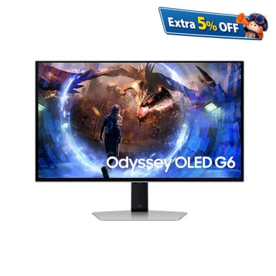 SAMSUNG 三星電子 LS27DG602SCXXK 27" Odyssey G6 OLED 360Hz 電競顯示屏