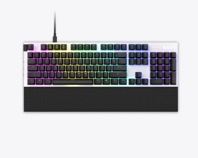 恩杰 NZXT Function RGB 机械式游戏键盘 -  热插拔线性红轴