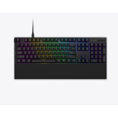 恩傑 NZXT Function RGB 機械式遊戲鍵盤 - 熱插拔線性紅軸