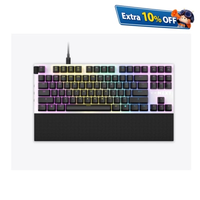 恩杰 NZXT Function RGB 短版 TKL 机械式游戏键盘 -  热插拔线性红轴