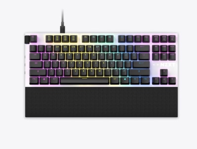 恩傑 NZXT Function RGB 短版 TKL 機械式遊戲鍵盤 -  熱插拔線性紅軸