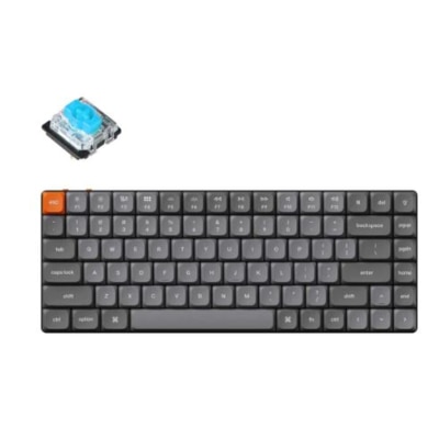 Keychron K3 Max RGB Swappable Wireless Keyboard - Low Profile Gateron Blue Switch