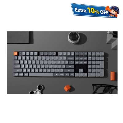 Keychron K5 Max RGB 熱插拔機械鍵盤 - 薄型 Gateron 茶軸