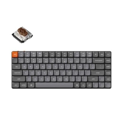 Keychron K3 Max RGB 热插拔无线机械键盘 - 薄型 Gateron 茶轴