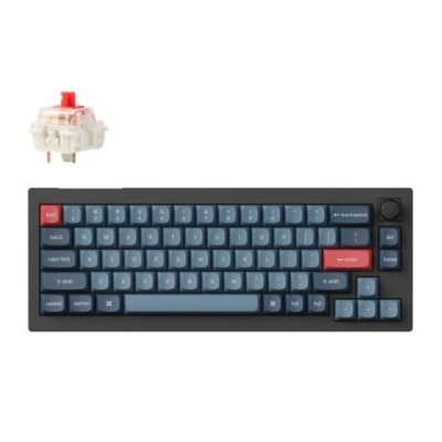 Keychron V2 Max 旋鈕無線客製機械鍵盤 - Gateron Jupiter 紅軸