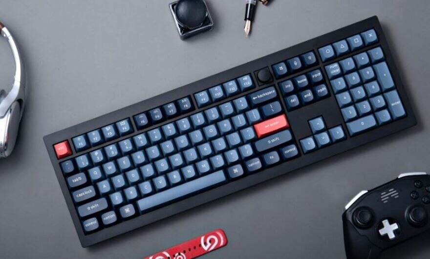 Keychron V6 Max Knob Version Wireless Keyboard - Gateron