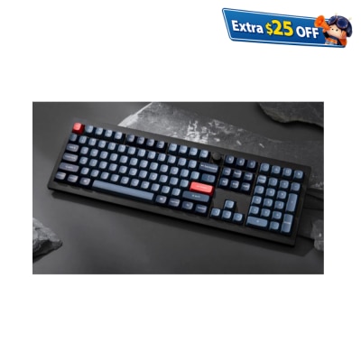 Keychron V6 Max 旋钮版无线定制机械键盘 - Gateron Jupiter 香蕉轴