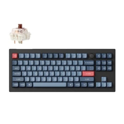 Keychron V3 Max 旋鈕無線客製機械鍵盤 - Gateron Jupiter 茶軸