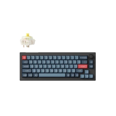 Keychron V2 Max 旋鈕無線客製機械鍵盤 - Gateron Jupiter 香蕉軸