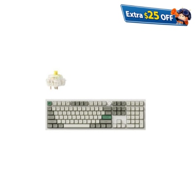 Keychron Q6 Max Knob Version Wireless Keyboard - Gateron Jupiter Banana Switch