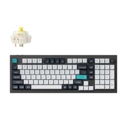 Keychron Q5 Max 旋钮版无线键盘 - Gateron Jupiter 香蕉轴