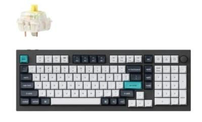 Keychron Q5 Max 旋钮版无线键盘 - Gateron Jupiter 香蕉轴