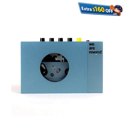 we are rewind Bluetooth Cassette Player