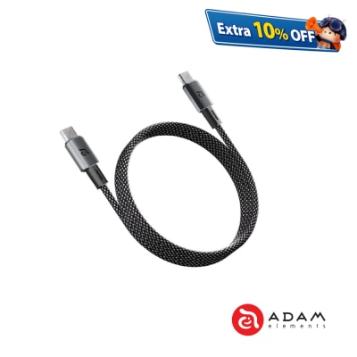 ADAM elements CASA MS100 USB-C 轉 USB-C 60W 接線