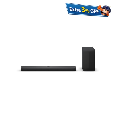LG 乐金 LG Soundbar S70TY,支援 Dolby Atmos 3.1.1 声道 Soundbar