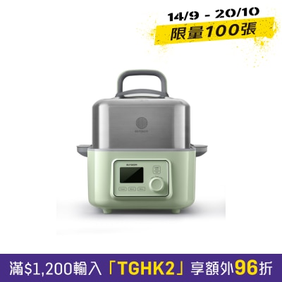 北鼎 BD G564 全自动蒸炖锅 (连玻璃炖盅,方碟) image