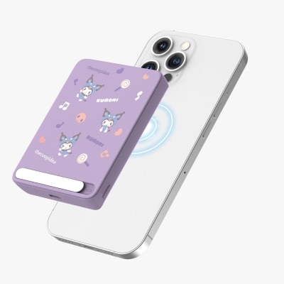 thecoopidea THECOOPIDEA x SANRIO Kuromi STACK+ 5000mAh 磁吸式无线行动电源