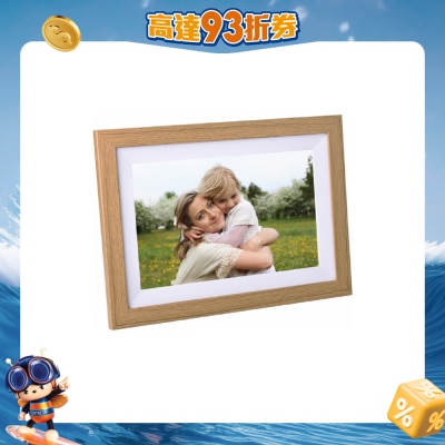 KODAK 柯達 - RCF-1012W 10″經典木質觸摸屏高清電子相架