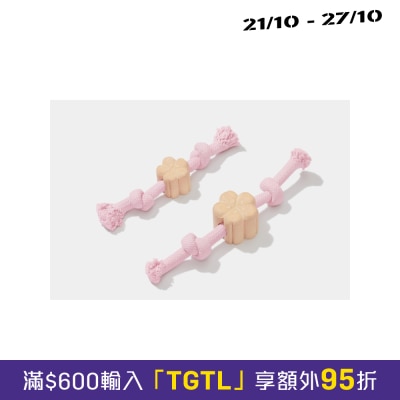 Vetreska Cherry Blossom Knot Rope Toy image