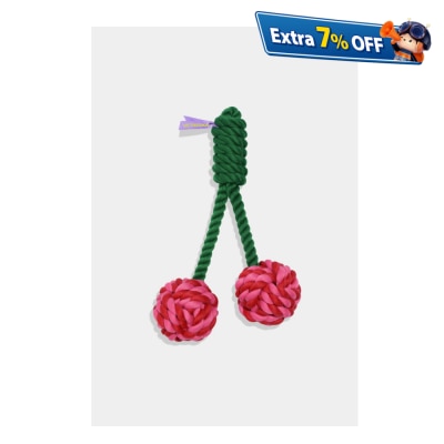 Vetreska Cherry Knot Rope Toy