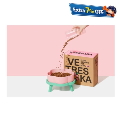 Vetreska 未卡花花宠物陶瓷碗