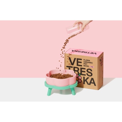 Vetreska - 未卡花花寵物陶瓷碗