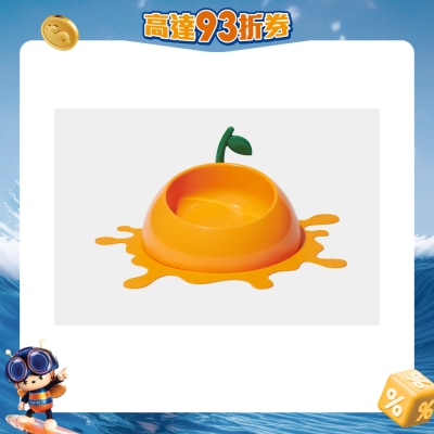 Vetreska - 未卡爆汁橘橘寵物碗勺餐墊套裝