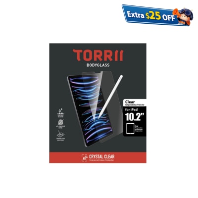 Torrii BODYGLASS iPad 10.2" (第10代 2021) 玻璃保护贴 屏幕保护膜