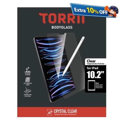 Torrii BODYGLASS iPad 10.2" (第9代 2021) 玻璃保護貼 屏幕保護膜