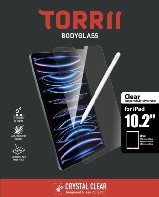 Torrii BODYGLASS for iPad 10.2" (9th gen 2021) Glass Screen Protector Screen Protector