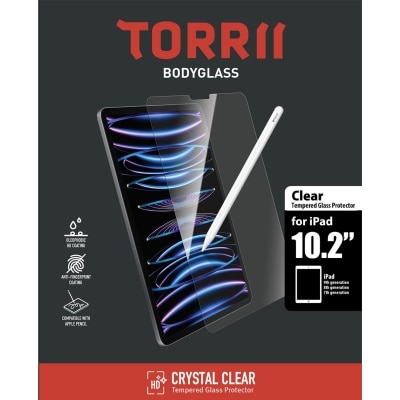 Torrii BODYGLASS iPad 10.2" (第10代 2021) 玻璃保护贴 屏幕保护膜