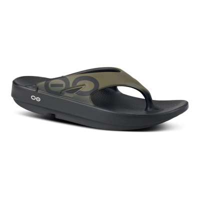 Oofos OOriginal Thong Recovery Sandal (Tactical Green)