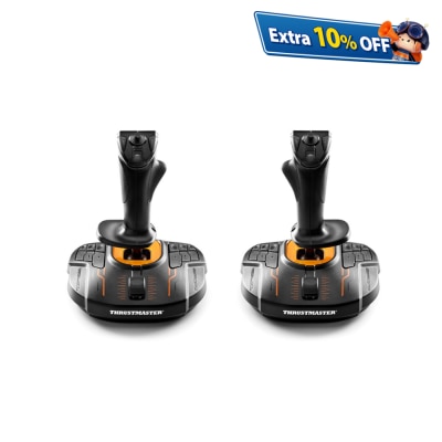 THRUSTMASTER T-16000M FCS Space Sim Duo 模擬飛行雙搖桿 (PC)