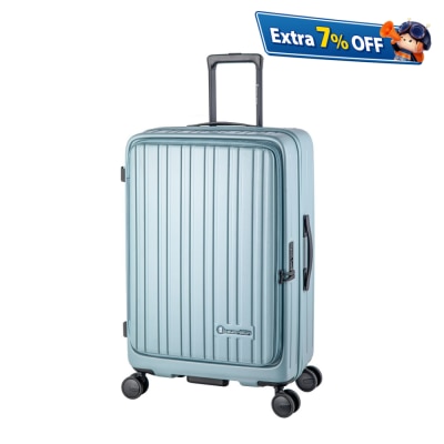 Daycrown 8528 Front Open Expandable Hinomoto Wheels Suitcase Luggage