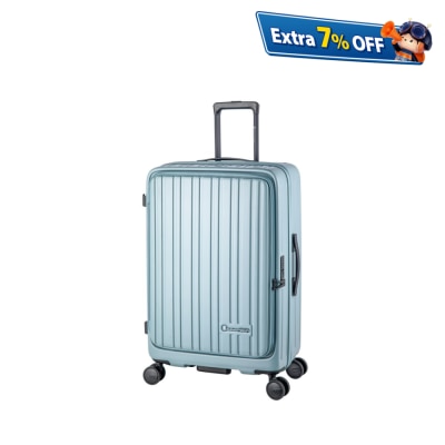 Daycrown 8528 Front Open Expandable Hinomoto Wheels Suitcase Luggage