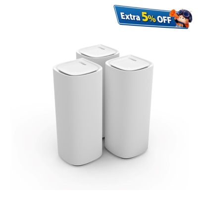 Linksys Velop Pro 7 三频 BE11000 Mesh WiFi 7 路由器 (三支装)