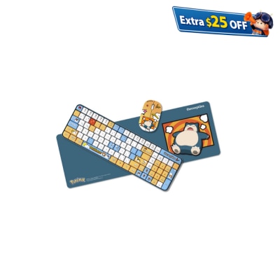 thecoopidea x Pokemon TAPPY Pro 藍牙鍵盤滑鼠套裝