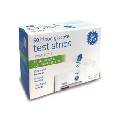 GE GE100 血糖試片(50片) 血糖試片