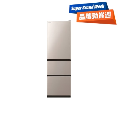 HITACHI 日立 - HR3N5342EACNXHK,日立3门纤巧变频环保雪柜 雪柜